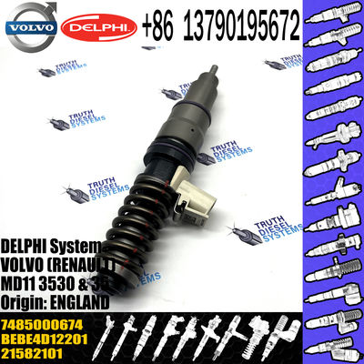 Diesel Fuel Injector 21582101 BEBE4D12201 7485000674 for VOL () MD11