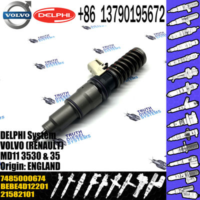 Diesel Fuel Injector 21582101 BEBE4D12201 7485000674 for VOL () MD11