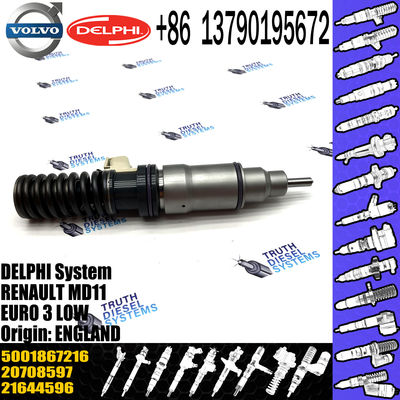 Common Rail Diesel Fuel Injector 21582094 BEBE4D04001 5001867216 for  MD11 EURO 3