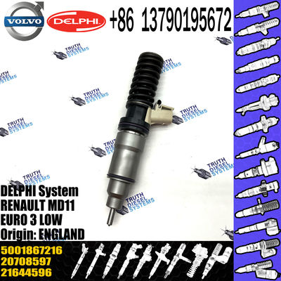 Common Rail Diesel Fuel Injector 21582094 BEBE4D04001 5001867216 for  MD11 EURO 3