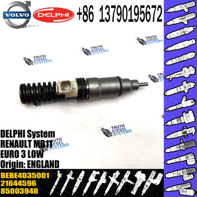 Diesel Fuel Injector 21644596 7421582094 7421644596 21582094 21644596 85003948 BEBE4D35001 For  11LTR EURO3 LO