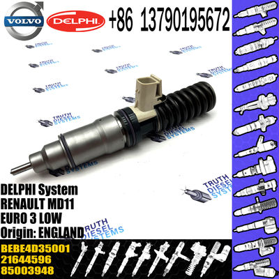 Diesel Fuel Injector 21644596 7421582094 7421644596 21582094 21644596 85003948 BEBE4D35001 For  11LTR EURO3 LO