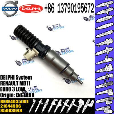 Diesel Fuel Injector 21644596 7421582094 7421644596 21582094 21644596 85003948 BEBE4D35001 For  11LTR EURO3 LO