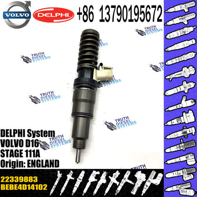 High Quality Diesel Fuel Electronic Unit Injector BEBE4D14102 22339883 for VOL D16 STAGE 111A