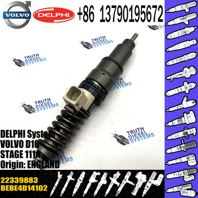 High Quality Diesel Fuel Electronic Unit Injector BEBE4D14102 22339883 for VOL D16 STAGE 111A