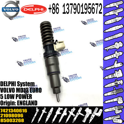 Diesel Fuel Injector 21371679 7421340616 21340616 85003268 BEBE4D25001 For VOL MD13 EURO 5 LOW POWER