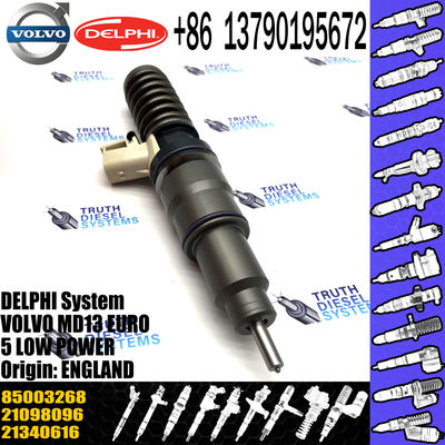 High Quality Diesel Fuel Injector 21098096 7421340616 21340616 85003268 BEBE4D25001 For VOL MD13 EURO 5 LOW POWER