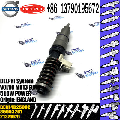 injector common rail injector 3801391 BEBE4D25102 For VOL MD13 EURO diesel fuel injector BEBE4D25002