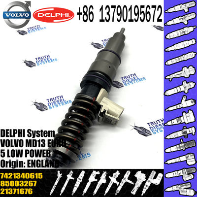 High Quality Diesel Fuel Injector 21371676 7421340615 21340615 85003267 BEBE4D25002 For VOL MD13 EURO 5 MED POWER