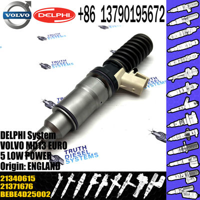 Diesel Fuel Injector 21371676 BEBE4D25002 BEBE4D25102 21340615 85003267 21340615 E3.18 for VOL MD13 EURO 5 MED POWER