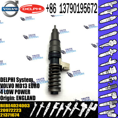 Direct Sale Diesel Fuel Injector 20972223 21371674 BEBE4D24003 For VOL MD13 EURO 4 LOW POWER