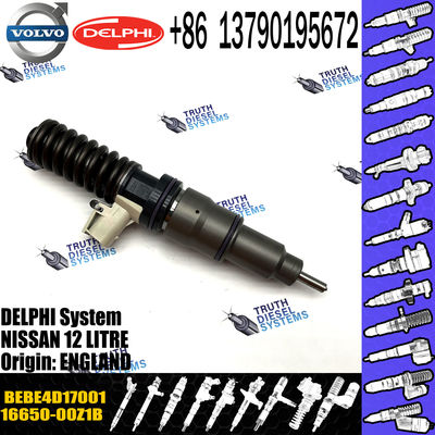 Diesel Fuel Injector 16650-00Z1B BEBE4D05001 BEBE4D17001 E3 for NIS-SAN 12 LITRE