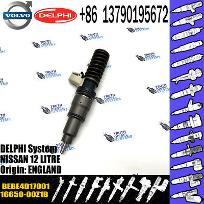 Diesel Fuel Injector 16650-00Z1B BEBE4D05001 BEBE4D17001 E3 for NIS-SAN 12 LITRE