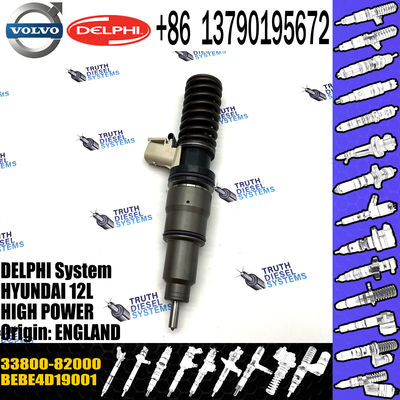 BEBE4D19001 Electronic Unit Injectors diesel fuel common rail injector 33800-82000 for VOL 