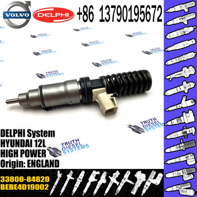 Diesel Engine Fuel Injector 33800-84820 33800 84820 3380084820 21306407 For D6cc Engine