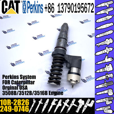 2490746 For CAT Diesel Engine 3508 3512 3516 3524 Common Rail Fuel Injector 249-0746 10R-2826