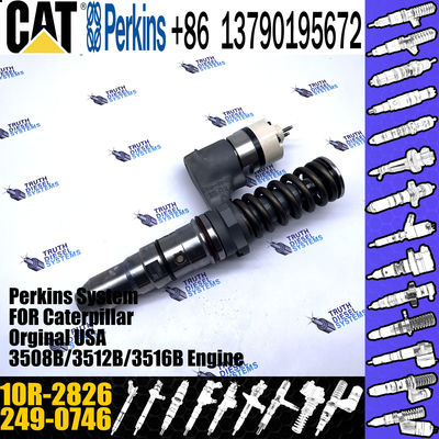 2490746 For CAT Diesel Engine 3508 3512 3516 3524 Common Rail Fuel Injector 249-0746 10R-2826