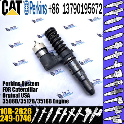 2490746 For CAT Diesel Engine 3508 3512 3516 3524 Common Rail Fuel Injector 249-0746 10R-2826