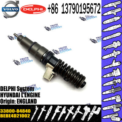 Common Rail Injector 33800-84840 3380084840 BEBE4D21002 Fuel Injector for VOL Diesel Engine