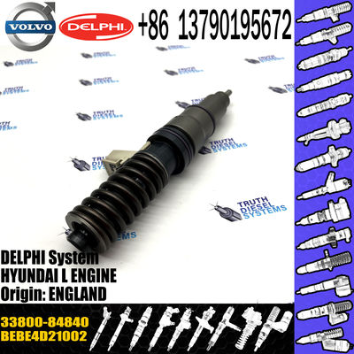 Common Rail Injector 33800-84840 3380084840 BEBE4D21002 Fuel Injector for VOL Diesel Engine
