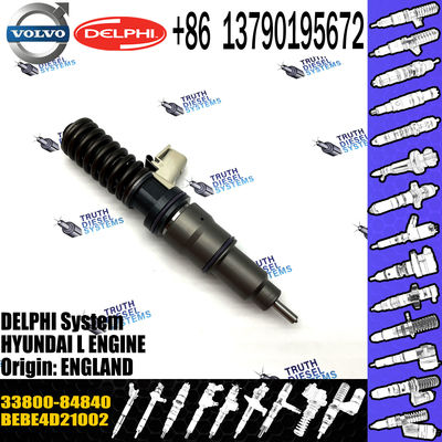 Common Rail Injector 33800-84840 3380084840 BEBE4D21002 Fuel Injector for VOL Diesel Engine