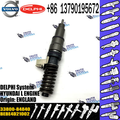 Common Rail Injector 33800-84840 3380084840 BEBE4D21002 Fuel Injector for VOL Diesel Engine