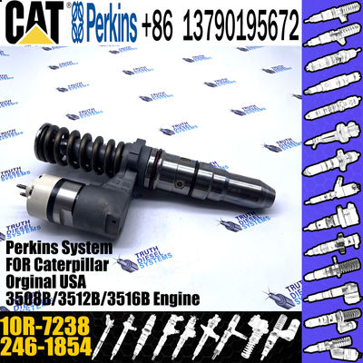 High Pressure Engine Common Rail Fuel Injector 246-1854 2461854 10R-7238 For CAT 3508C 3512C
