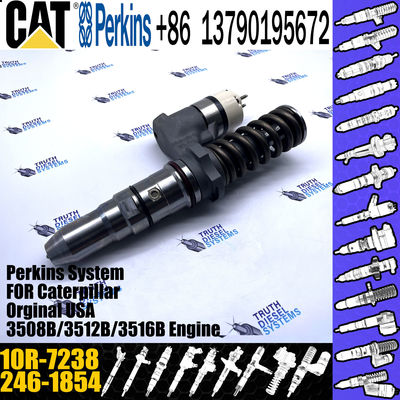 High Pressure Engine Common Rail Fuel Injector 246-1854 2461854 10R-7238 For CAT 3508C 3512C