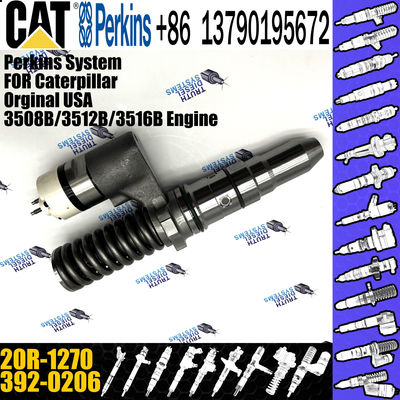 Oem Fuel Injectors 392-0206 20R-1270 For Cater-pillar 3920206 3508B/3512B/3516B/ 3512C/3516C Engine