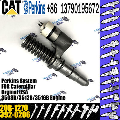 Oem Fuel Injectors 392-0206 20R-1270 For Cater-pillar 3920206 3508B/3512B/3516B/ 3512C/3516C Engine