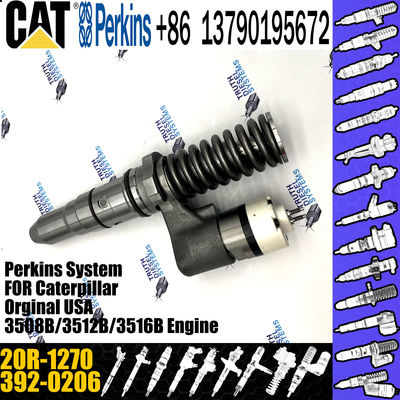 Oem Fuel Injectors 392-0206 20R-1270 For Cater-pillar 3920206 3508B/3512B/3516B/ 3512C/3516C Engine