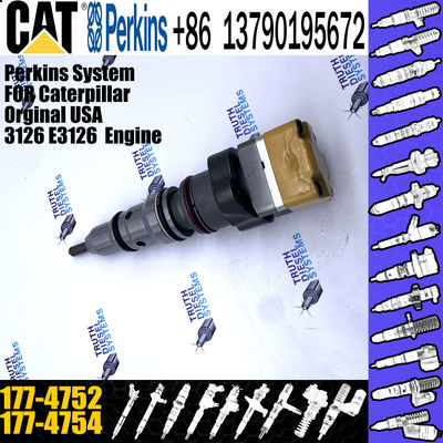 New Diesel Fuel Injector 10R1257 10R-1257 177-4752 For CAT Engine - Industrial 3126B 3126E
