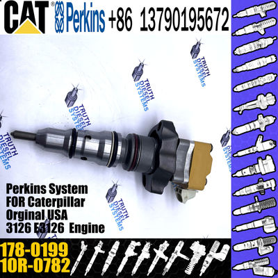 Excavator parts 3126 cat engine injectors diesel 222-5966 173-9379 178-0199 for caterpillar cat 3126b injector