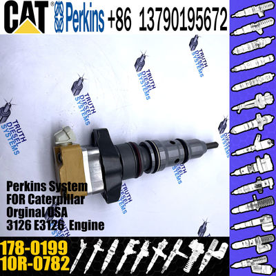 Excavator parts 3126 cat engine injectors diesel 222-5966 173-9379 178-0199 for caterpillar cat 3126b injector