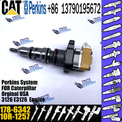 Fuel Injector Diesel Fuel Injector 128-6601 1286601 10R-0782 178-6342 for CAT 3126 E3223C 3126B Engine Parts