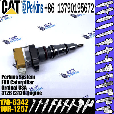 Fuel Injector Diesel Fuel Injector 128-6601 1286601 10R-0782 178-6342 for CAT 3126 E3223C 3126B Engine Parts