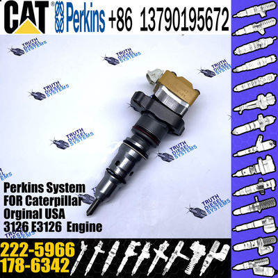 Diesel Machinery Parts Fuel Injector 178-6342 128-6601 222-5966 for E325C 3126 Engine