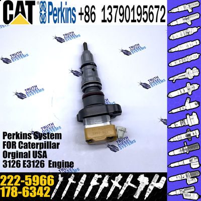 Diesel Machinery Parts Fuel Injector 178-6342 128-6601 222-5966 for E325C 3126 Engine