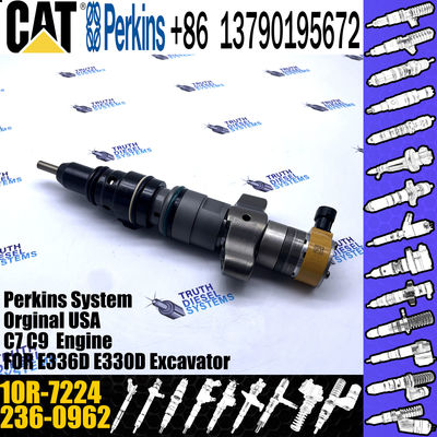 Fuel Injector 236-0962 235-2888 10R-7224 For CAT C9 / C-9 330C E330C FM 330C L Common Rail Injector
