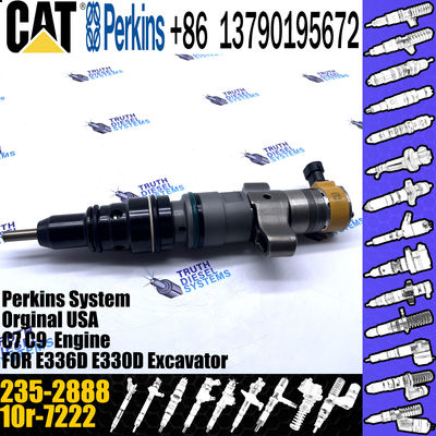 Fuel Injector 236-0962 235-2888 10R-7224 For CAT C9 / C-9 330C E330C FM 330C L Common Rail Injector