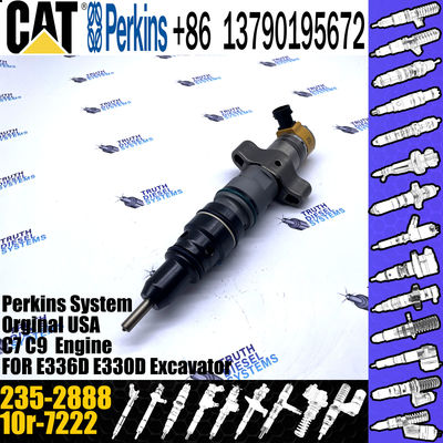Fuel Injector 236-0962 235-2888 10R-7224 For CAT C9 / C-9 330C E330C FM 330C L Common Rail Injector