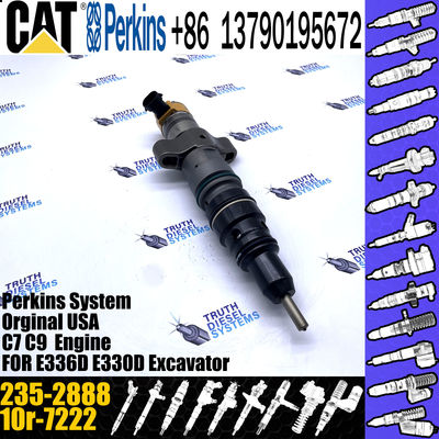 Fuel Injector 236-0962 235-2888 10R-7224 For CAT C9 / C-9 330C E330C FM 330C L Common Rail Injector