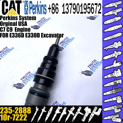 Fuel Injector 236-0962 235-2888 10R-7224 For CAT C9 / C-9 330C E330C FM 330C L Common Rail Injector