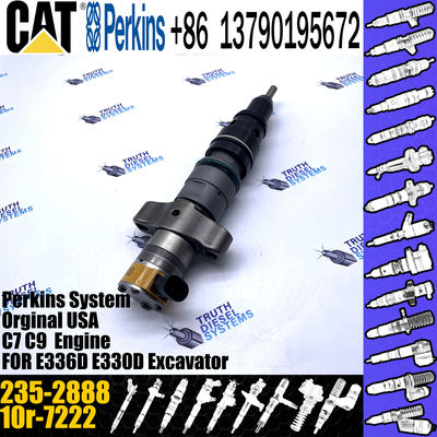 Fuel Injector 236-0962 235-2888 10R-7224 For CAT C9 / C-9 330C E330C FM 330C L Common Rail Injector