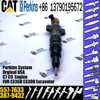 Genuine Diesel Fuel Injector For Caterpillar C9 Engine CAT 330D 340D Part 387-9432 328-2576 10R-7223 10R7223 557-7633