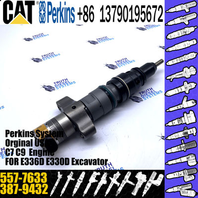 Genuine Diesel Fuel Injector For Caterpillar C9 Engine CAT 330D 340D Part 387-9432 328-2576 10R-7223 10R7223 557-7633