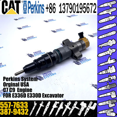 Genuine Diesel Fuel Injector For Caterpillar C9 Engine CAT 330D 340D Part 387-9432 328-2576 10R-7223 10R7223 557-7633
