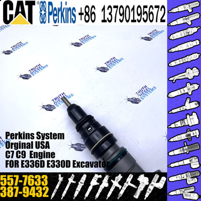 Genuine Diesel Fuel Injector For Caterpillar C9 Engine CAT 330D 340D Part 387-9432 328-2576 10R-7223 10R7223 557-7633