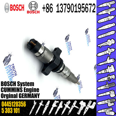 Excavator parts common rail fuel injector 5303101 0445120356 for cummins engine QSC8.3 QSB6.7 injector