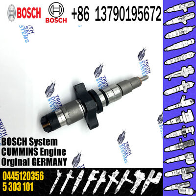 Excavator parts common rail fuel injector 5303101 0445120356 for cummins engine QSC8.3 QSB6.7 injector